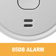 Load image into Gallery viewer, 3PCs Smoke Alarm Fire Detector Photoelectric w/ 9V Battery 24m Australian Standard
